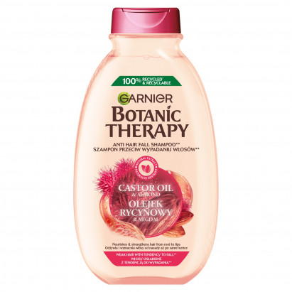 Garnier Botanic Therapy Szampon przeciw wypadaniu włosów olejek rycynowy & migdał 400 ml