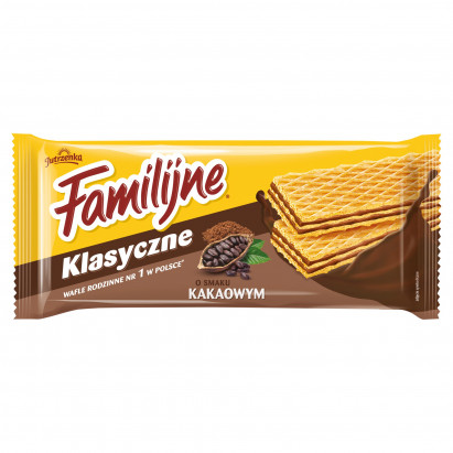 Familijne Klasyczne wafle kakaowe 180 g