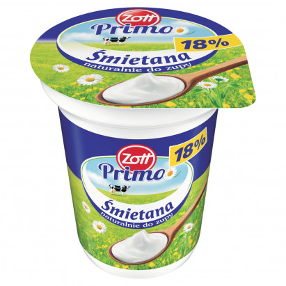 Zott Primo Śmietana 18 % 330 g