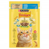 Friskies 5 Promises Karma dla dorosłych kotów w sosie z łososiem 85 g