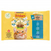 Friskies 5 Promises Karma dla dorosłych kotów w sosie 340 g (4 x 85 g)