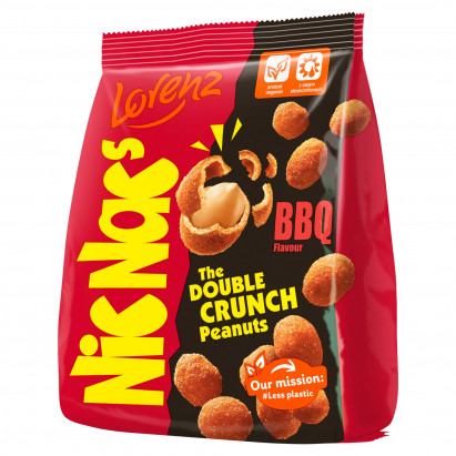 NicNacʹs BBQ Orzeszki ziemne w chrupiącej panierce 110 g