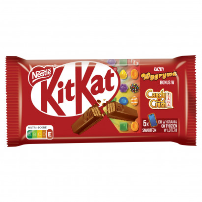 KitKat Paluszki waflowe w mlecznej czekoladzie 41,5 g