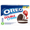 Oreo Double Ciastka kakaowe z nadzieniem o smaku waniliowym 170 g (12 sztuk)