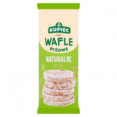 Kupiec Wafle ryżowe naturalne 120 g