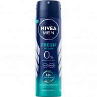 Nivea Fresh Ocean Dezodorant 0% Soli Aluminium Spray 150 ml