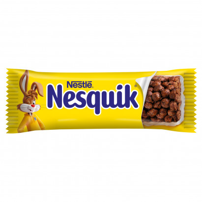 Nestlé Nesquik Płatki śniadaniowe w formie batonika 25 g