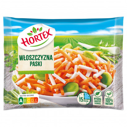 Hortex Włoszczyzna paski 450 g 