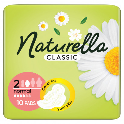 Naturella Classic Normal Camomile Podpaski ze skrzydełkami x10