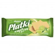 Wadowice Skawa Płatki waflowe o smaku limonki 130 g