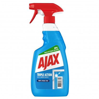 Ajax Triple Action płyn do szyb ze spryskiwaczem 500ml