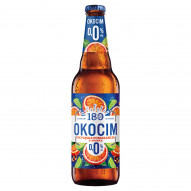 Okocim Mix piwa bezalkoholowego z lemoniadą sycylijska pomarańcza z limonką 500 ml