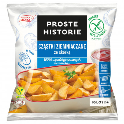 Proste Historie Cząstki ziemniaczane ze skórką 600 g