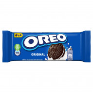 Oreo Ciastka kakaowe z nadzieniem o smaku waniliowym 44 g (4 sztuki)