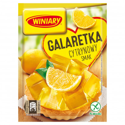 Winiary Galaretka cytrynowy smak 71 g