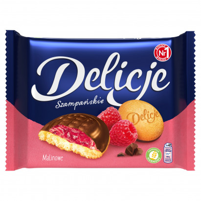 Delicje Szampanskie Malinowy Ciasto 294 g