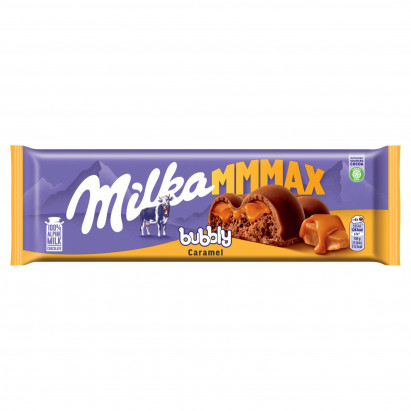 Milka Mmmax Bubbly Caramel Czekolada Mleczna 250 G