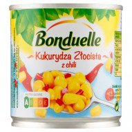 Bonduelle Kukurydza Złocista z chili 165 g
