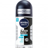 Nivea MEN Black&White Invisible Fresh Antyperspirant w kulce 50 ml