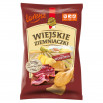 Wiejskie Ziemniaczki Chipsy ziemniaczane smak wędzonka 130 g