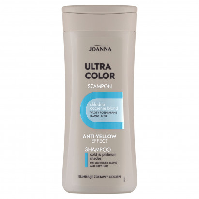 Joanna Ultra Color Szampon chłodne odcienie blond 200 ml