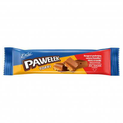 E. Wedel Pawełek Batonik toffi 45 g