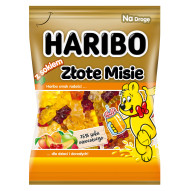Haribo Złote Misie Żelki owocowe z sokiem 85 g