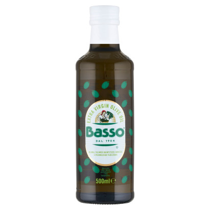 Basso Oliwa z oliwek najwyższej jakości z pierwszego tłoczenia 500 ml