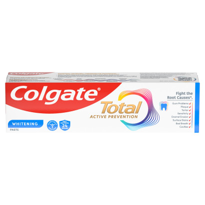  Colgate Total Whitening multiochronna pasta do zębów z fluorem, miętowa 75 ml