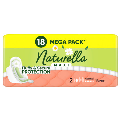 Naturella Classic Normal rozmiar 2 Podpaski ze skrzydełkami, × 18