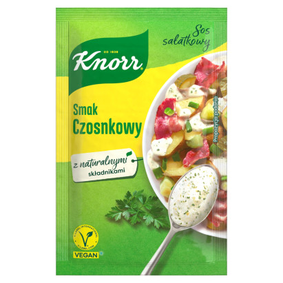 Knorr Sos sałatkowy smak czosnkowy 8 g