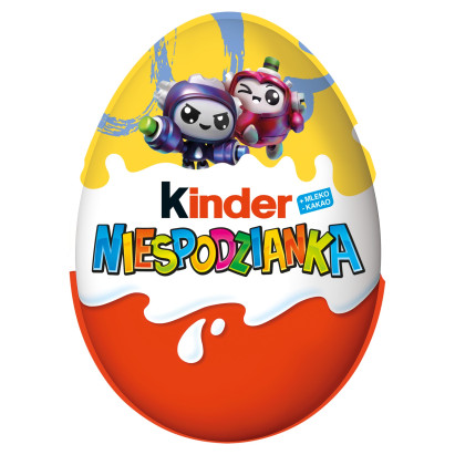 Kinder Niespodzianka Pusta figurka z mlecznej czekolady z niespodzianką 20 g