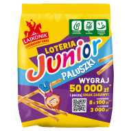 Lajkonik Junior Paluszki o smaku waniliowym 180 g
