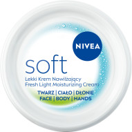 Nivea Soft Lekki Krem Nawilżający, 100 ml