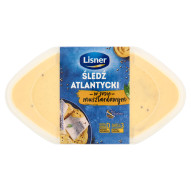 Lisner Śledź atlantycki w sosie musztardowym 280 g