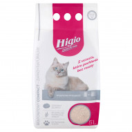 Higio Compact Żwirek dla kota bentonitowy zapach naturalny 5 l