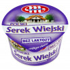 Mlekovita Polski Wiejski bez laktozy Serek twarogowy ziarnisty ze śmietanką 180 g