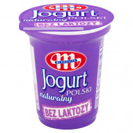Mlekovita Jogurt Polski naturalny bez laktozy 350 g
