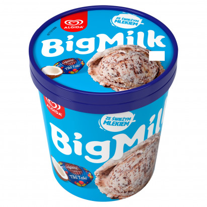 Big Milk Lody o smaku Tiki Taki z Wawelu 450 ml