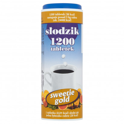 Sweetie Gold Słodzik 72 g (1200 tabletek)