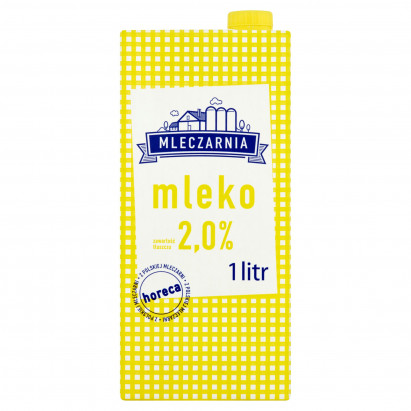 Mleczarnia Mleko UHT 2,0% 1 l