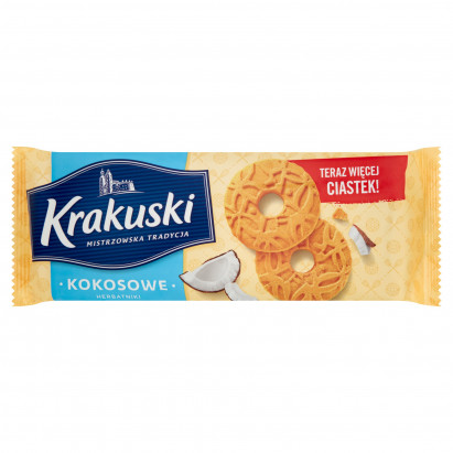 Krakuski Kokosowe Herbatniki 168 g