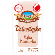 Młyn Jaczkowice Dolnośląska Mąka poznańska pszenna typ 500 1 kg