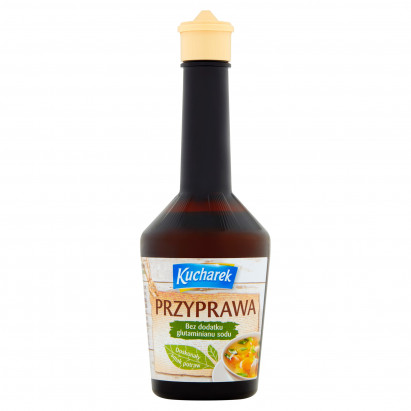 Kucharek Przyprawa do zup i potraw w płynie 215 g