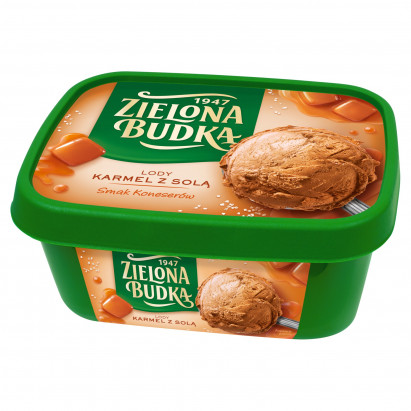 Zielona Budka Lody karmel z solą 1000 ml