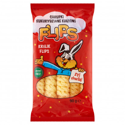 Flips Chrupki kukurydziane kręcone 90 g