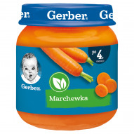 Gerber Marchewka dla niemowląt po 4. miesiącu 125 g
