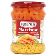 Rolnik Marchew z groszkiem i kukurydzą 460 g
