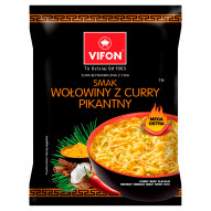 Vifon Zupa błyskawiczna smak wołowiny z curry pikantny 70 g