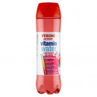 Veroni Active Vitamin Water Napój niegazowany o smaku czerwonych winogron i granatu 700 ml